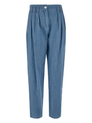 See By Chlo Pleated Straight Leg Pants