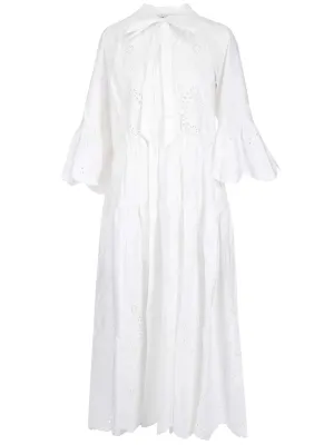 Self-Portrait Cut Out Maxi Dress