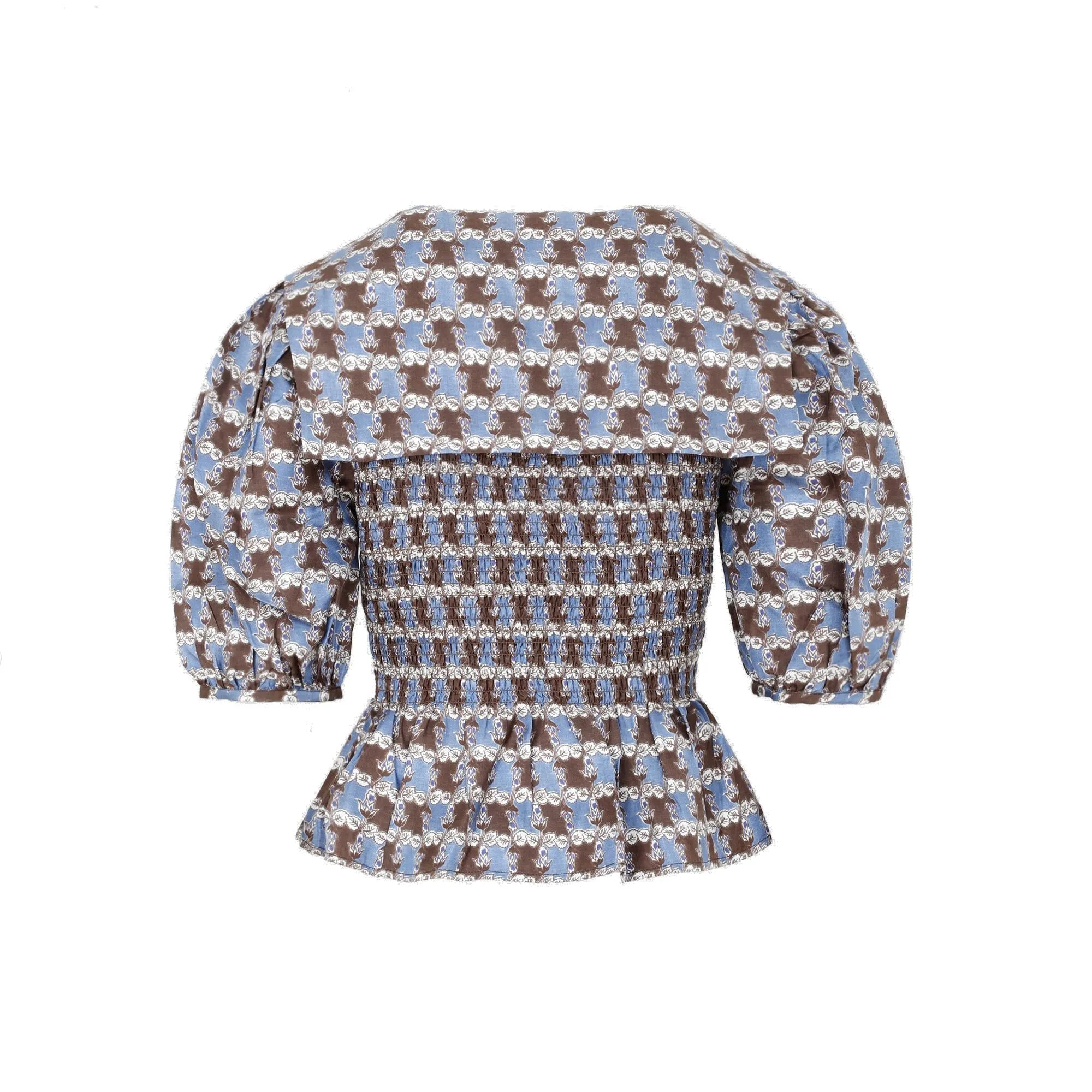 Shrimps All-Over Printed Cropped Top