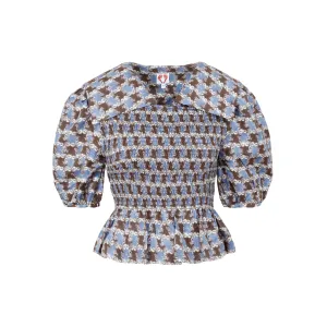 Shrimps All-Over Printed Cropped Top