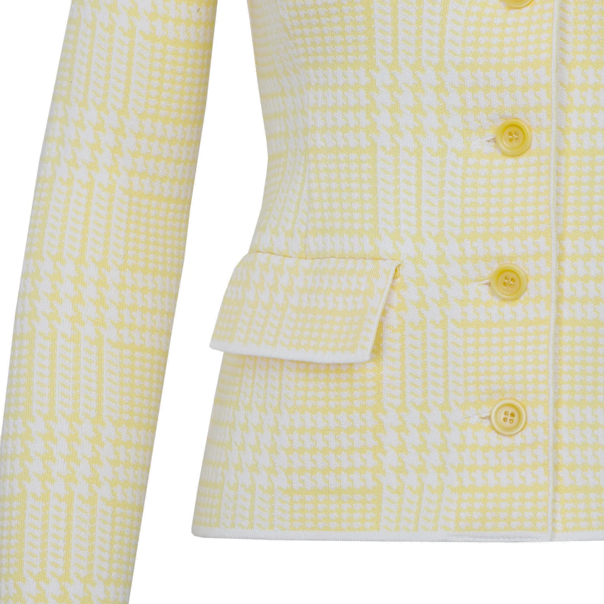 Sportmax Checked Single-Breasted Jacket