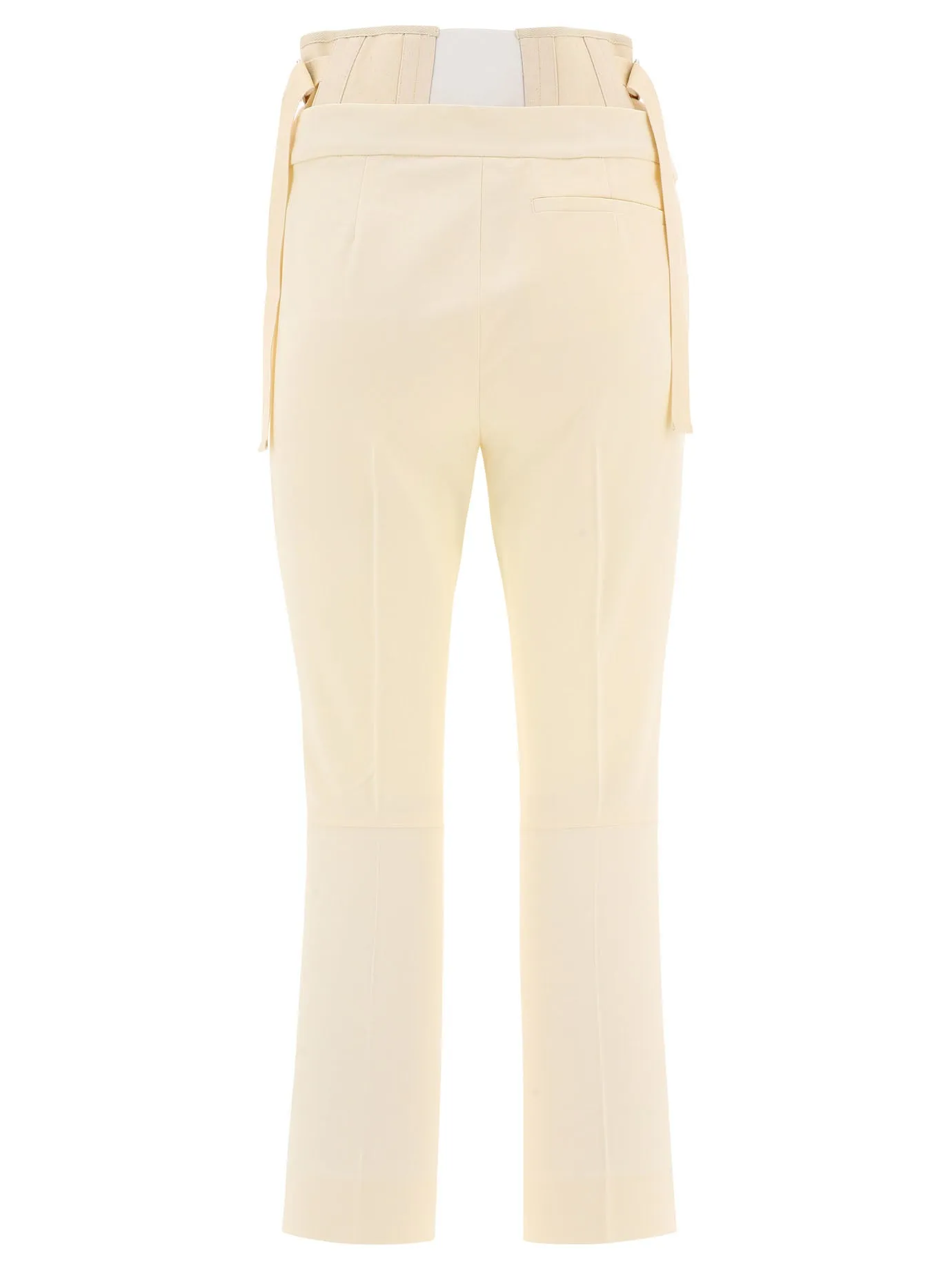 Sportmax Corset Detailed Cropped Pants
