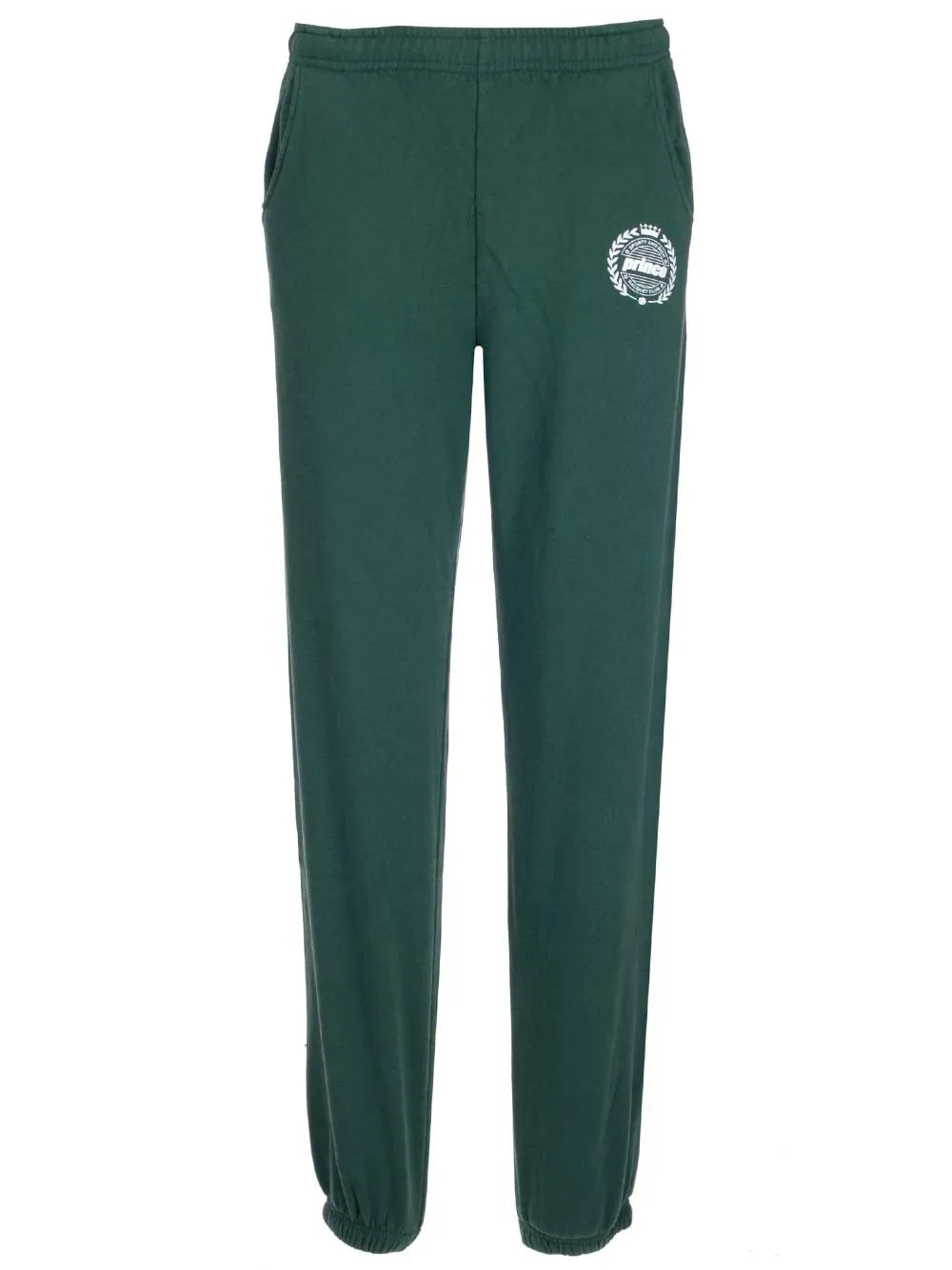 Sporty & Rich Logo Printed Straight Leg Trousers