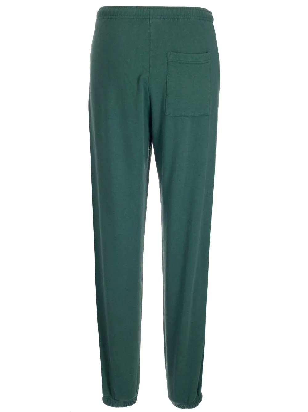 Sporty & Rich Logo Printed Straight Leg Trousers