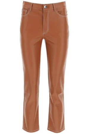 Staud Elliot Slim Cut Cropped Pants