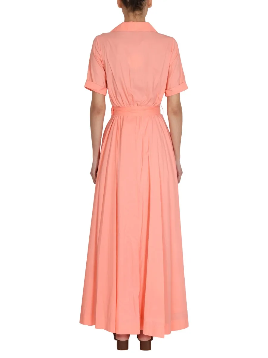 Staud Millie Short-Sleeved Maxi Dress