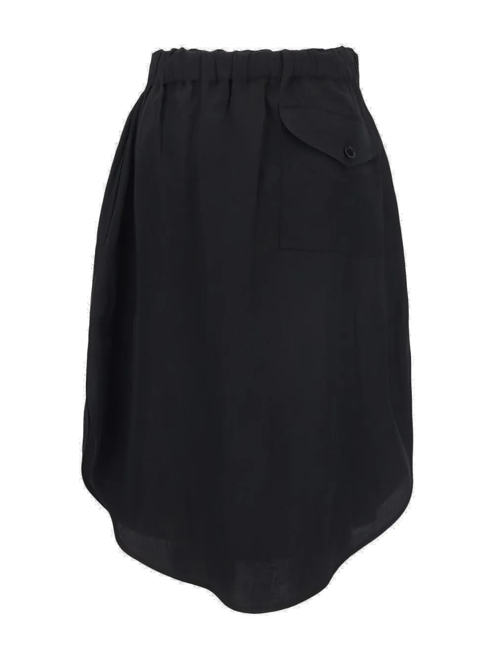 Stella McCartney Elasticated Drawstring Waist Midi Skirt
