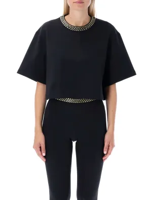 Stella McCartney Embellished Cropped T-Shirt