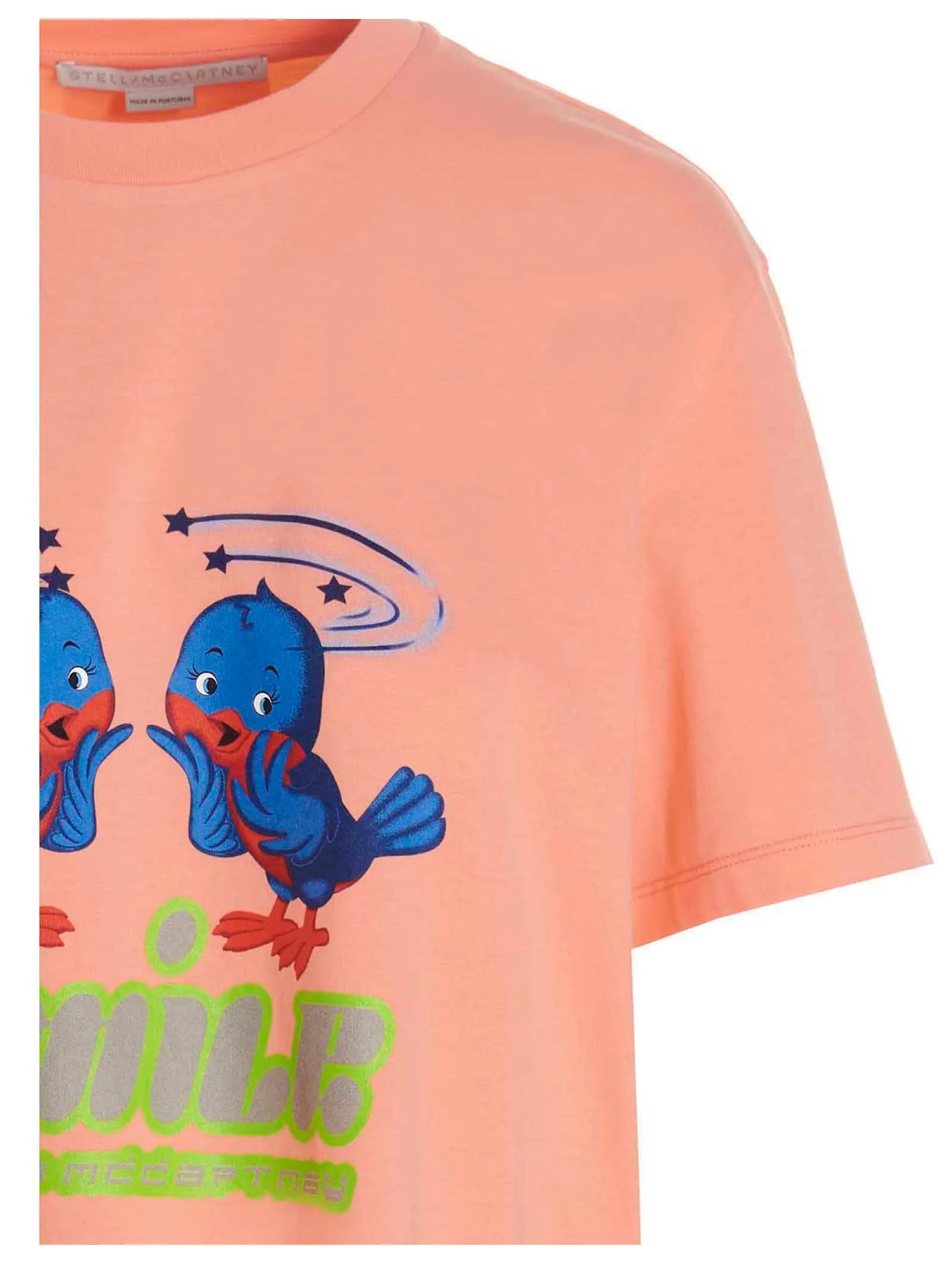 Stella McCartney Graphic Printed Crewneck T-Shirt