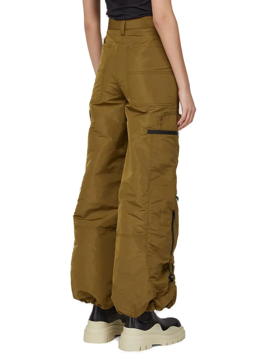 Stella McCartney High Waist Padded Trousers