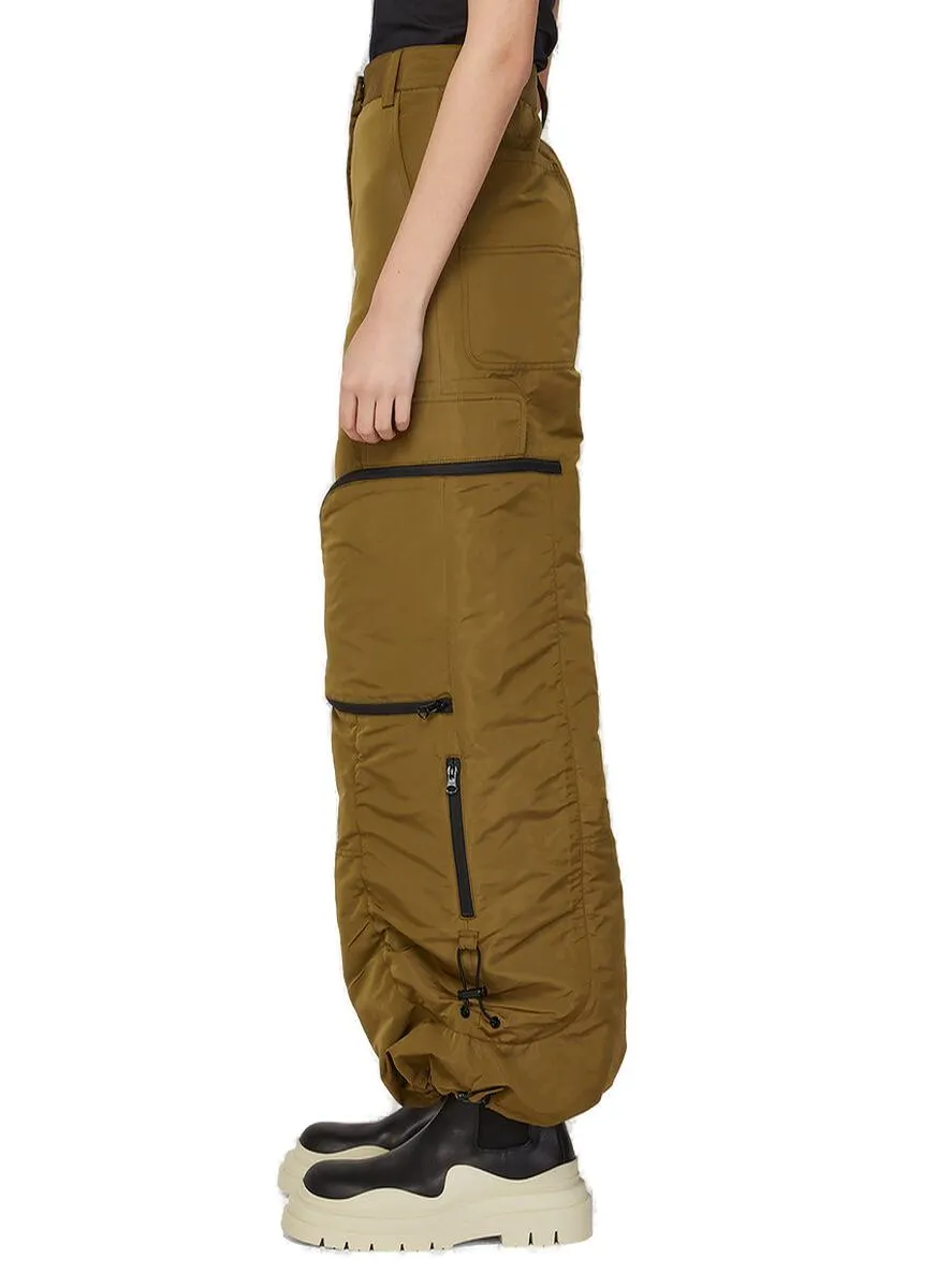 Stella McCartney High Waist Padded Trousers