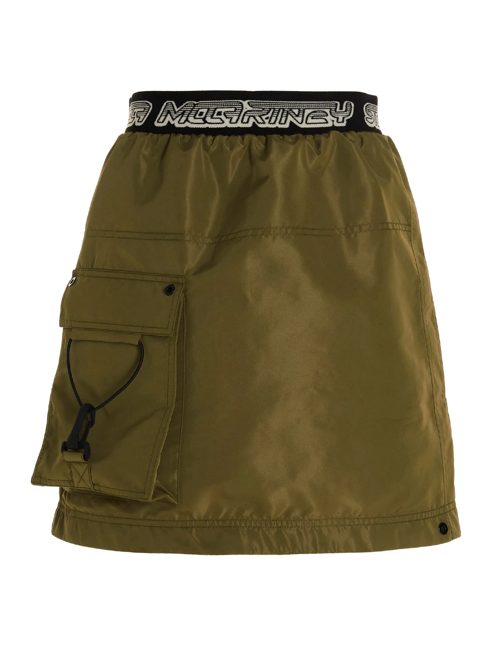 Stella McCartney Logo Waistband Cargo Mini Skirt