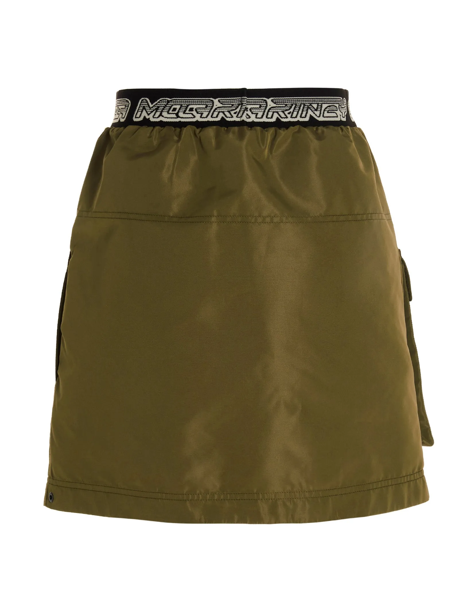 Stella McCartney Logo Waistband Cargo Mini Skirt