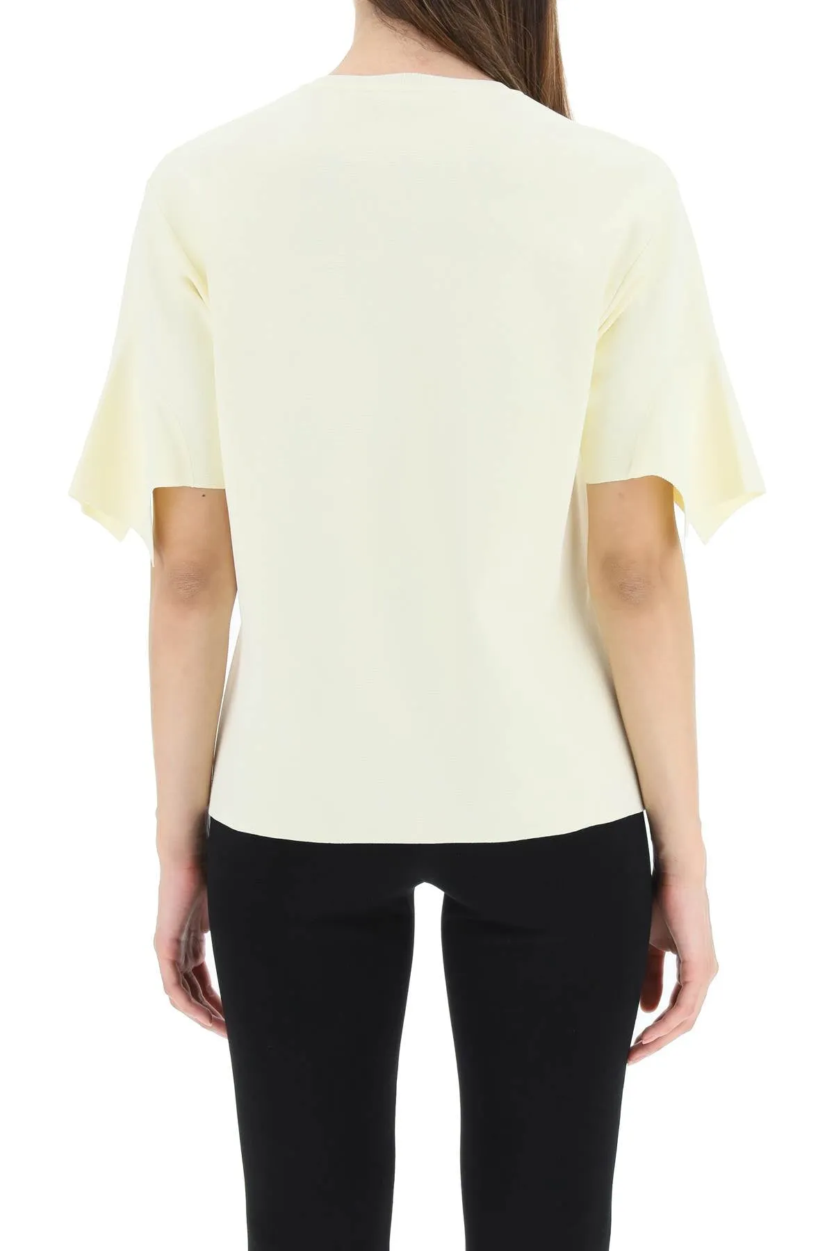 Stella McCartney Side Slites Crewneck Knitted Top