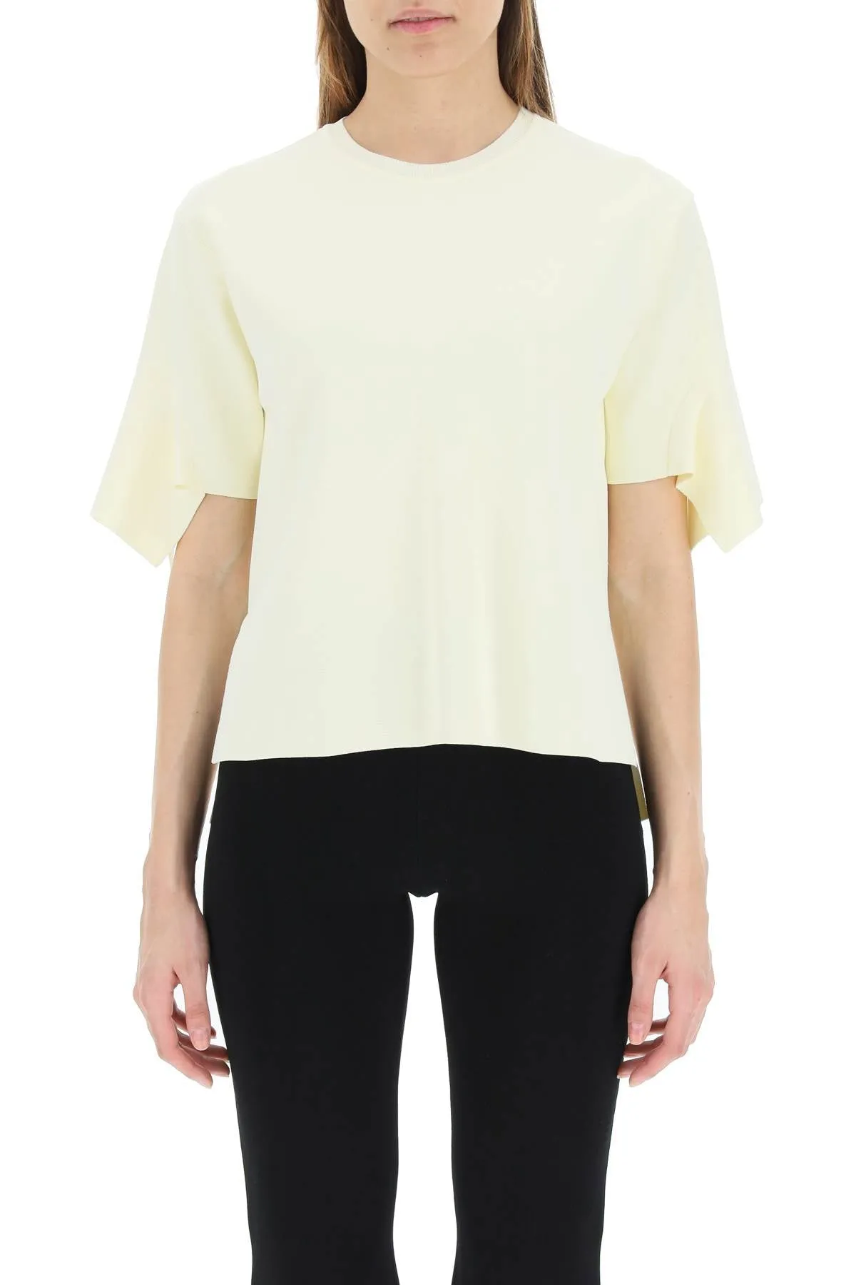 Stella McCartney Side Slites Crewneck Knitted Top