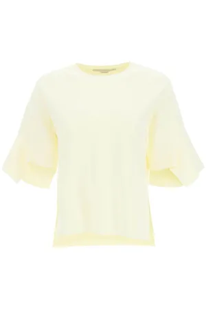 Stella McCartney Side Slites Crewneck Knitted Top
