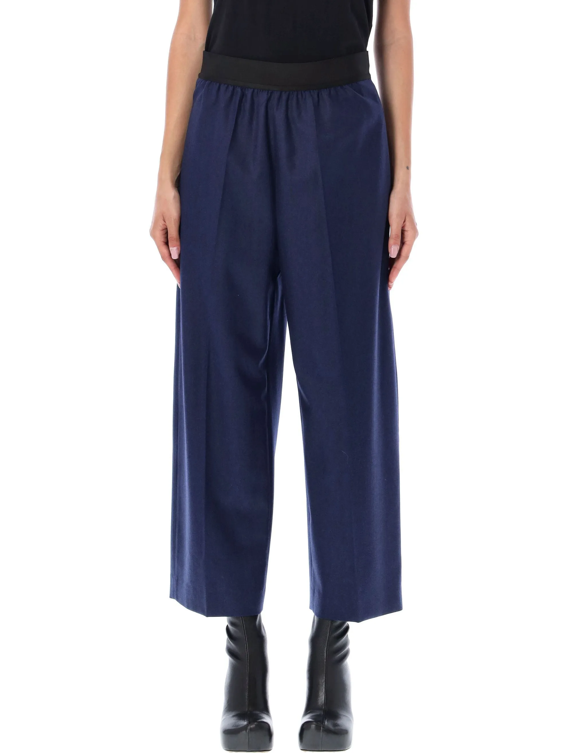 Stella McCartney Straight Leg Cropped Pants