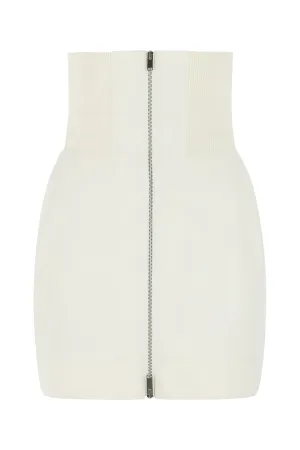 Stella Mccartney Zip-Up Mini Skirt