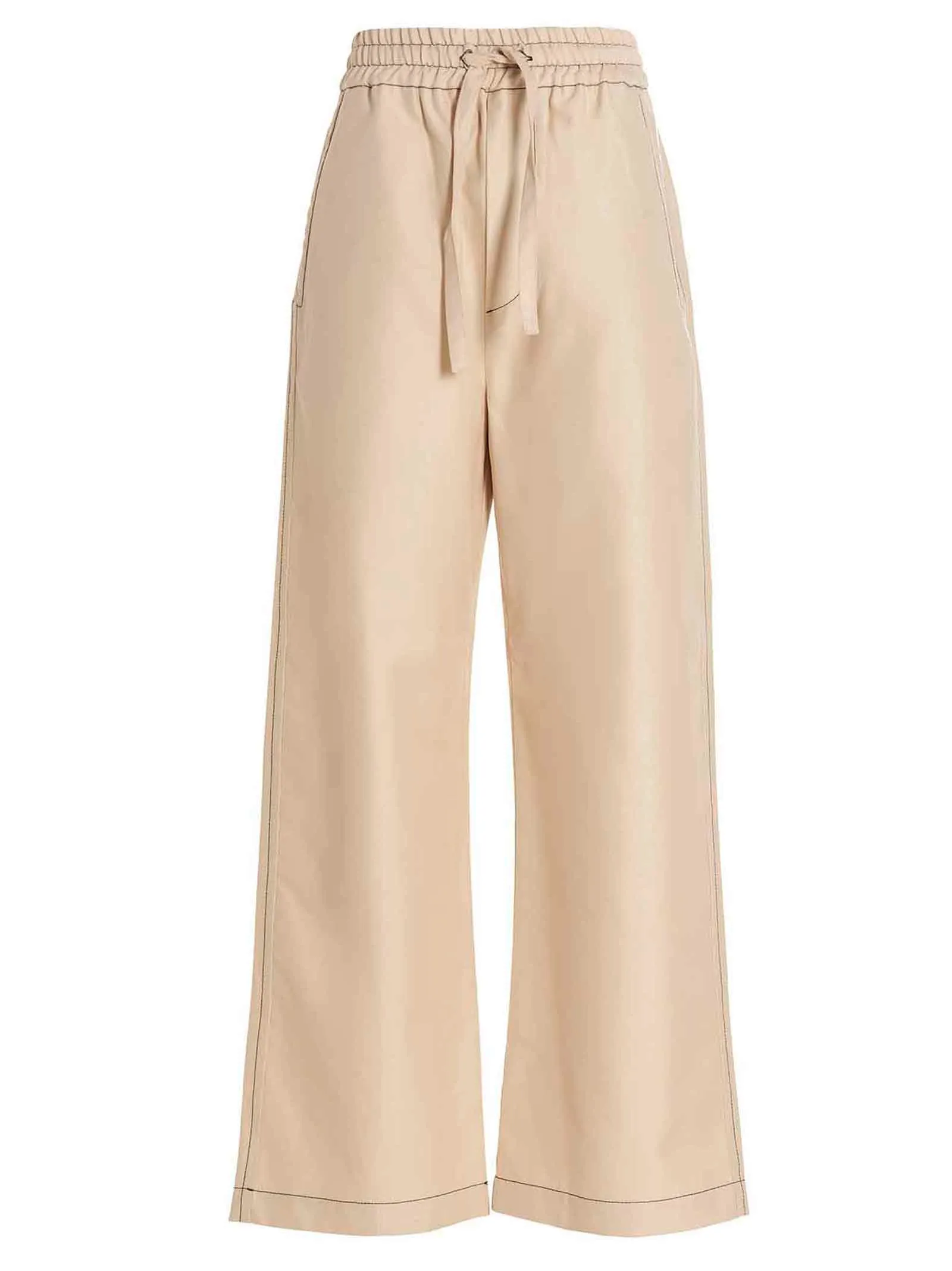 Sunnei Classic Drawstring Wide-Leg Pants