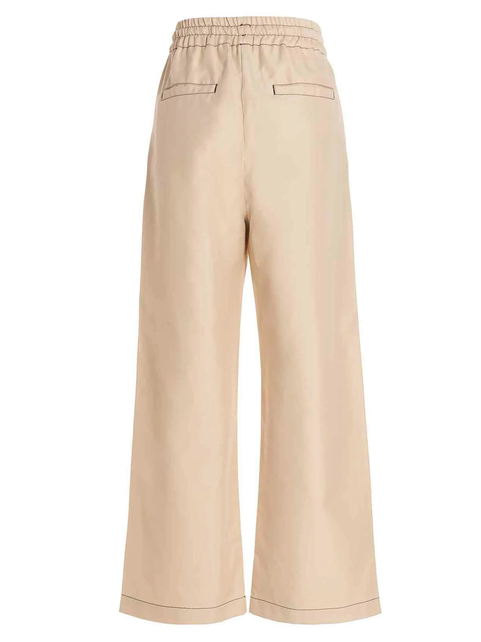 Sunnei Classic Drawstring Wide-Leg Pants