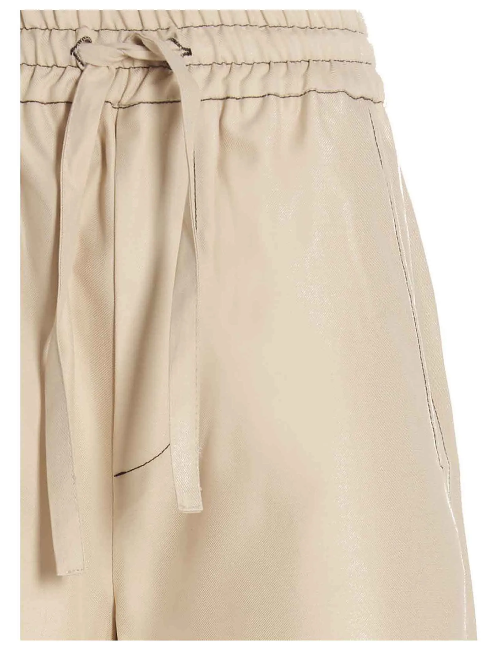 Sunnei Classic Drawstring Wide-Leg Pants