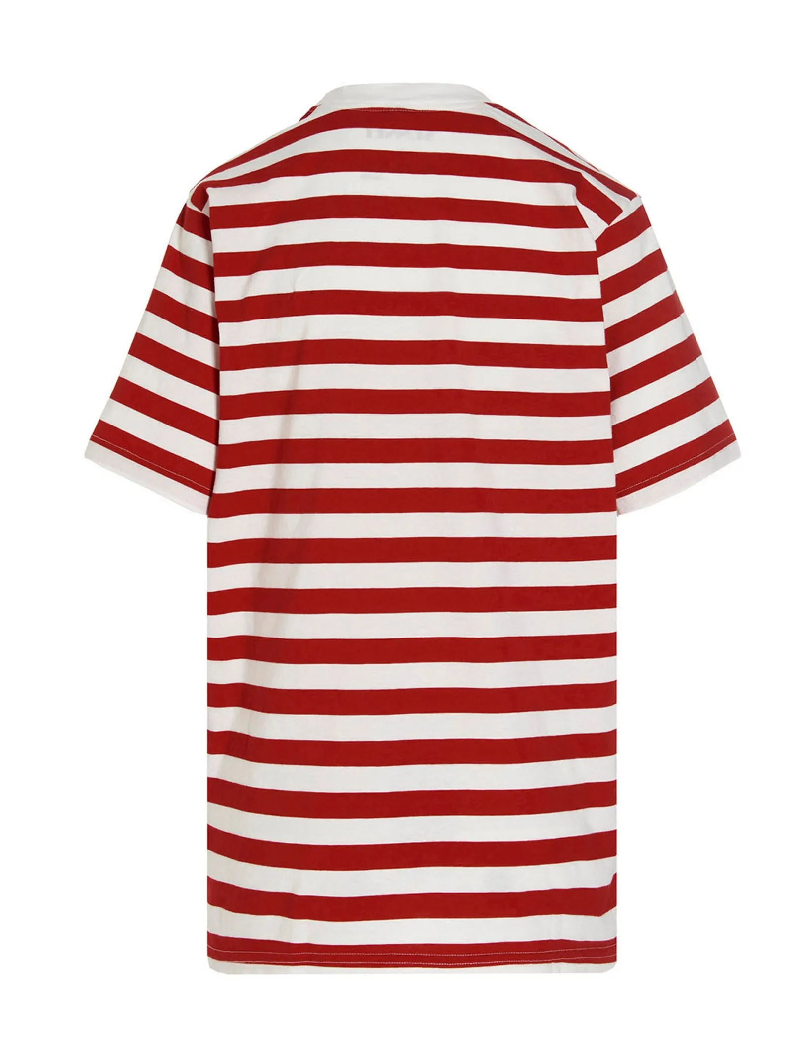 Sunnei Stripe-Printed Crewneck T-Shirt