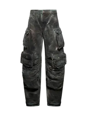 The Attico Pocket Detailed Palazzo Cargo Trousers