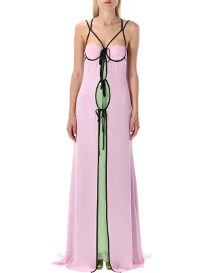 The Attico Suzan Sleeveless Maxi Dress