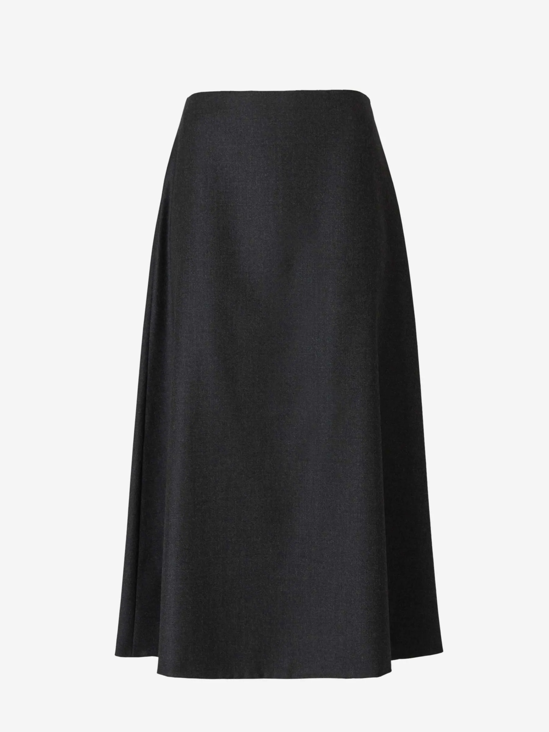 The Row High-Rise Flared Midi Skirt