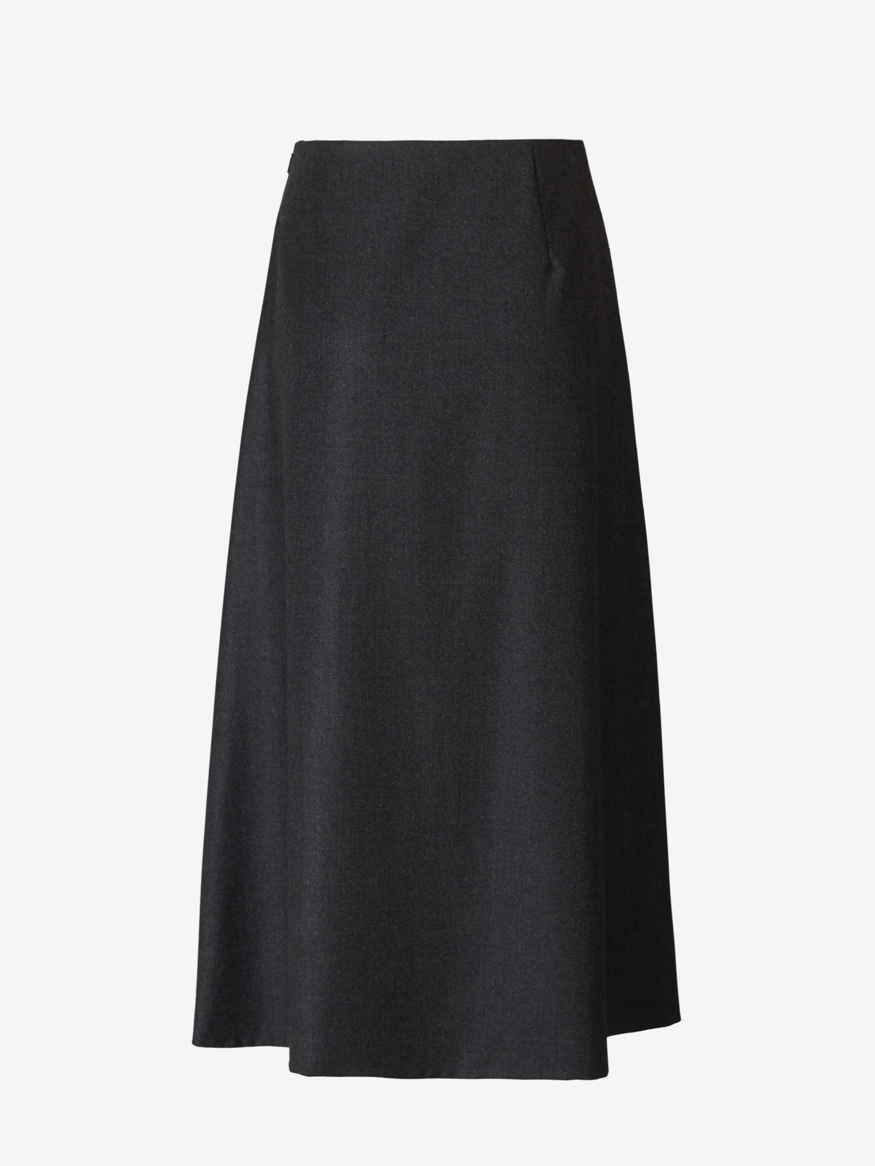 The Row High-Rise Flared Midi Skirt
