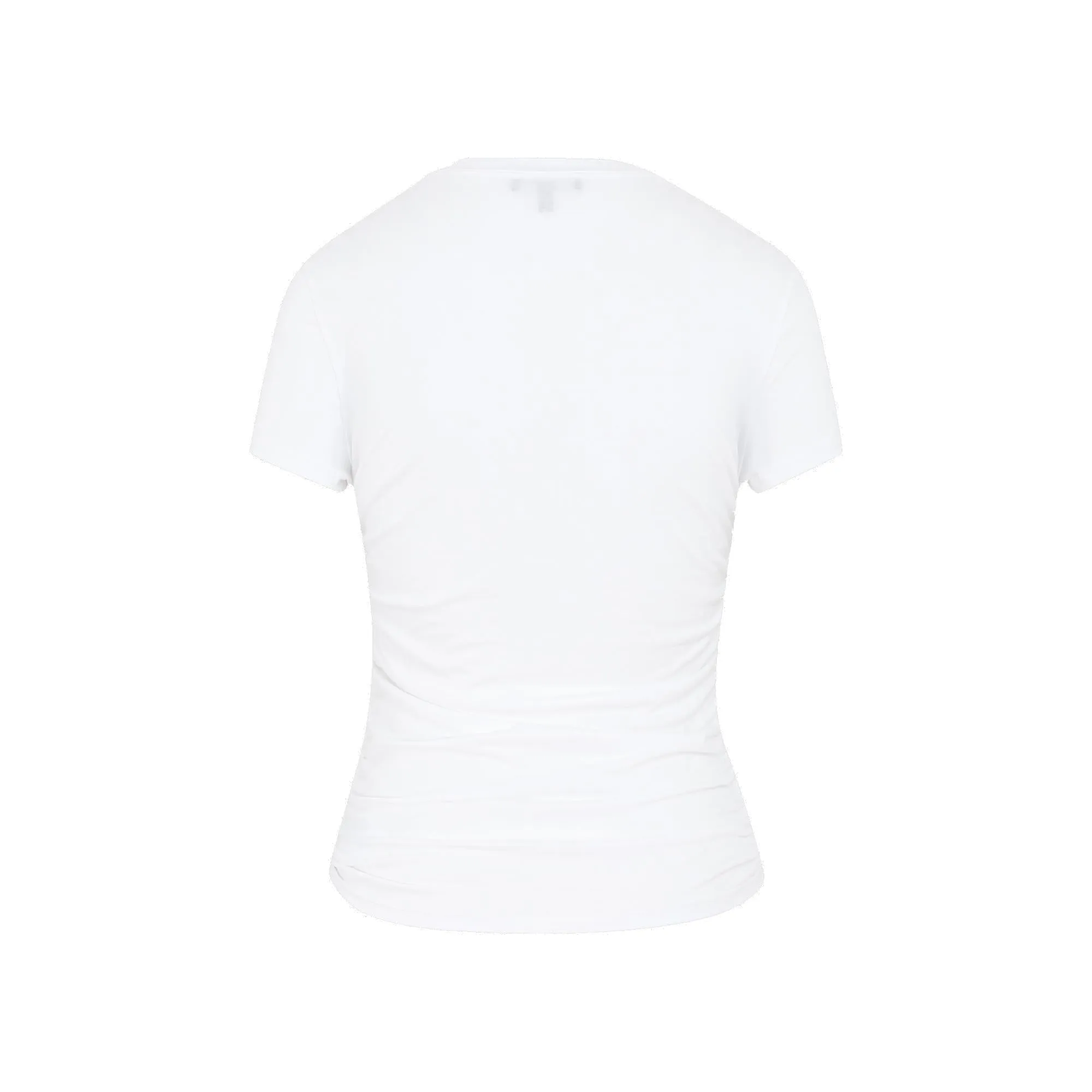 Theory Ruched Crewneck Tiny T-Shirt