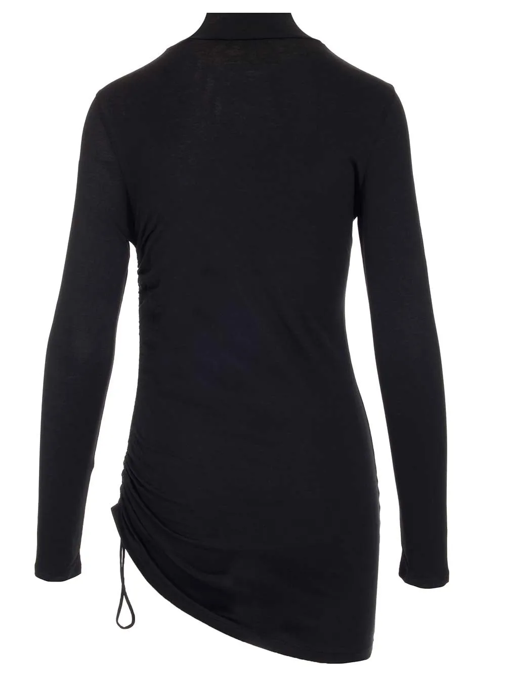 Theory Ruched Mock Neck T-Shirt
