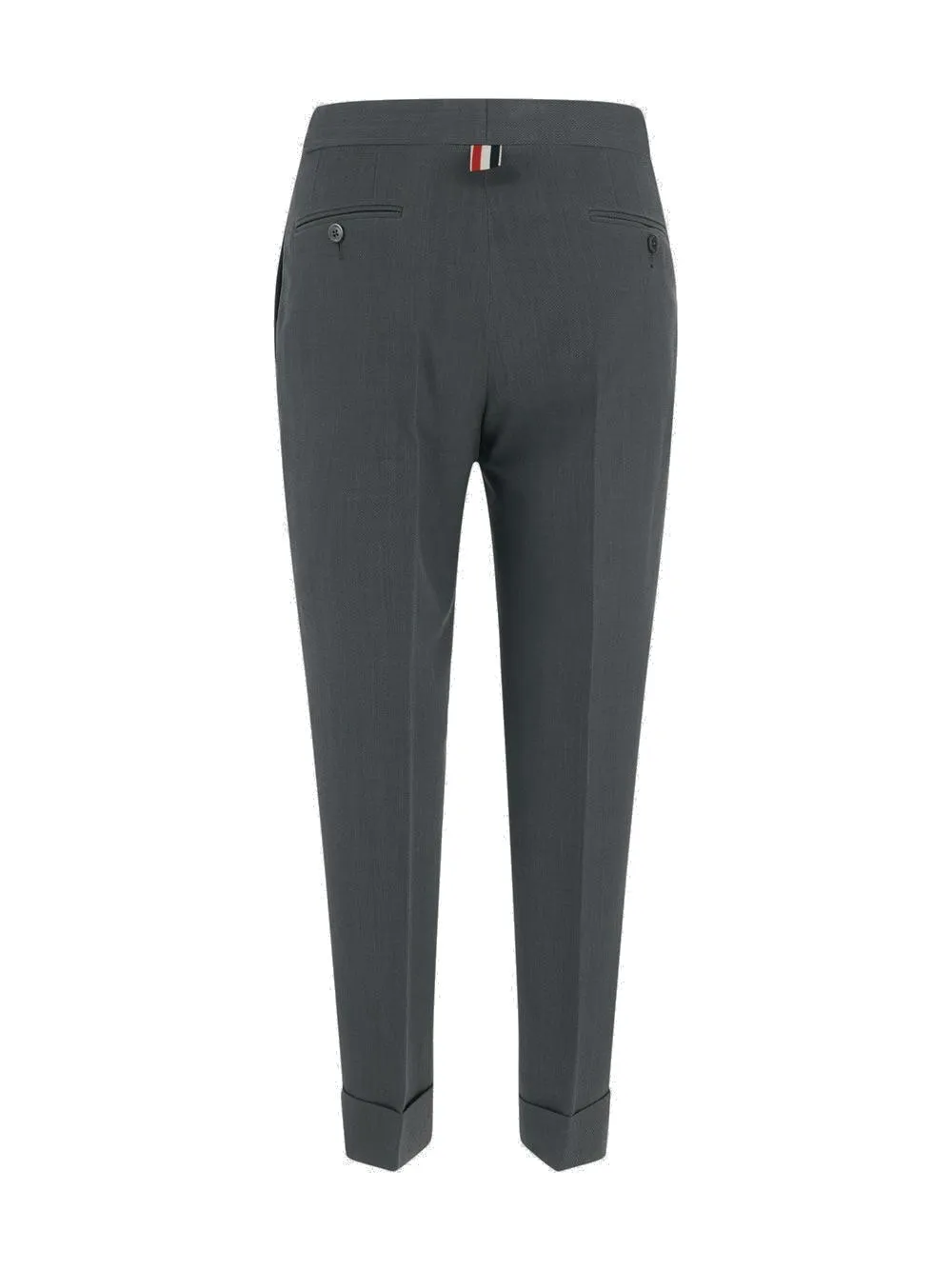 Thom Browne Slim Fit Low Rise Trousers