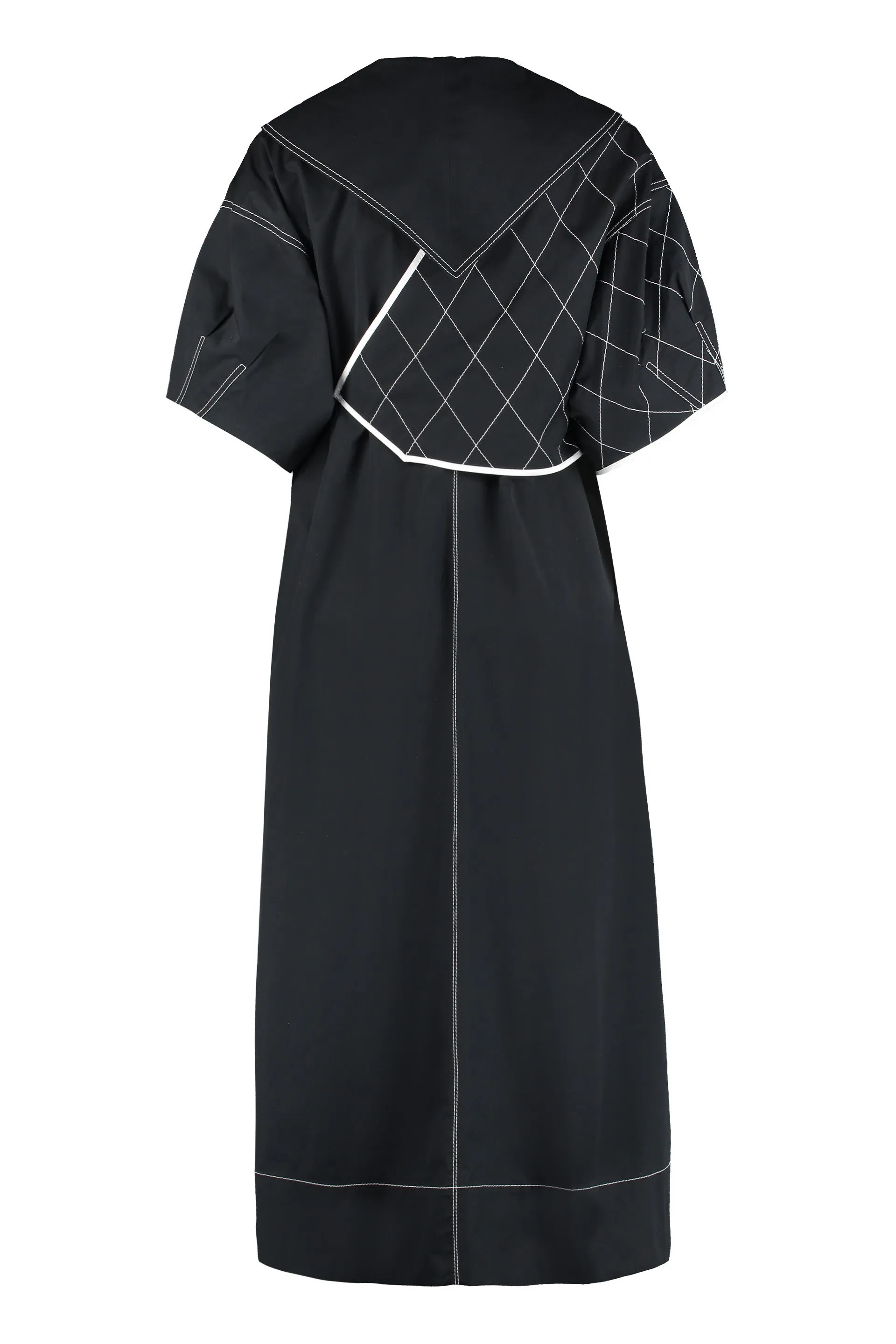 Tory Burch Diamond Top Stitch Sailor Dress