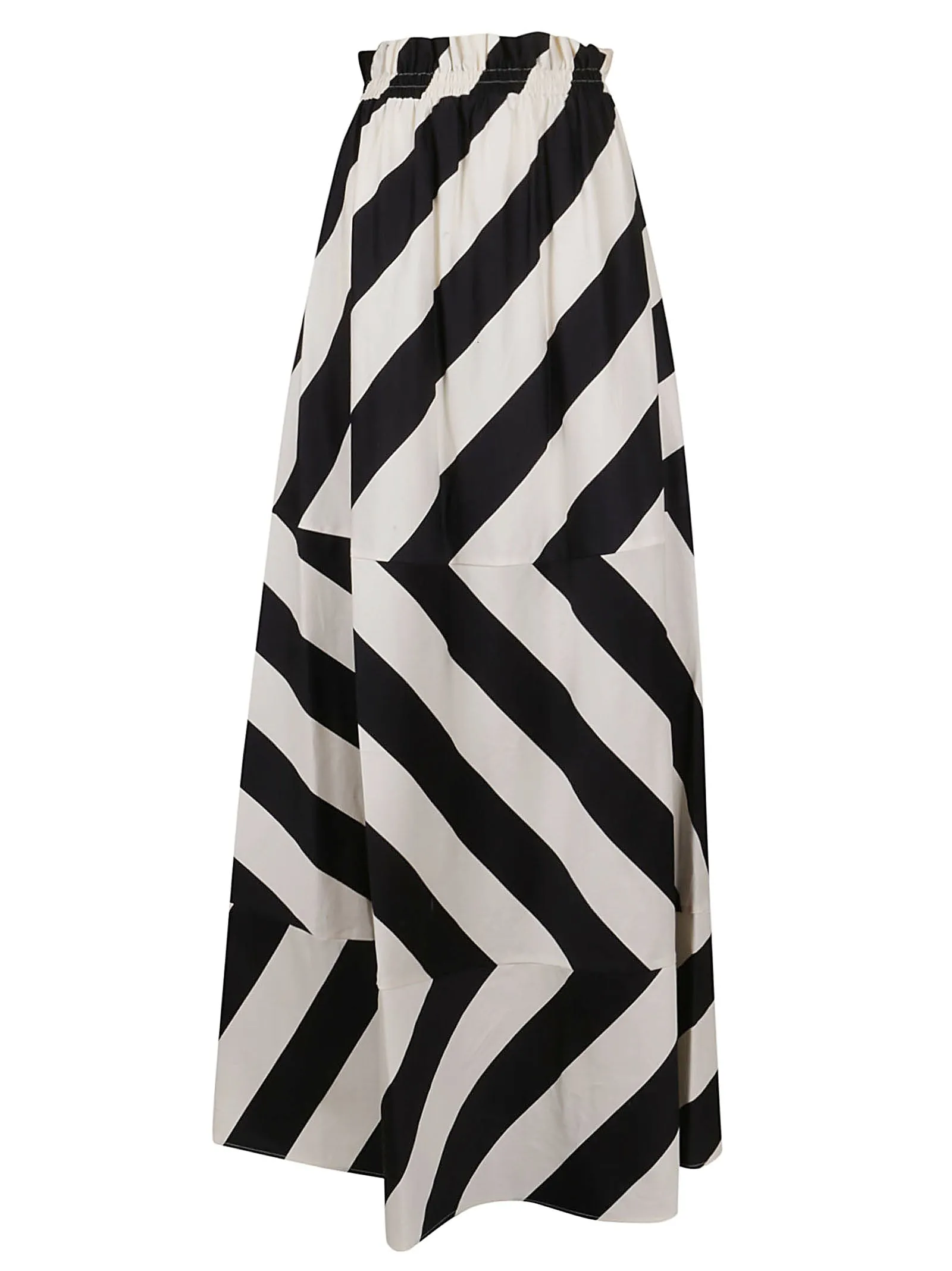 Tory Burch Flared Strapless Midi Dress