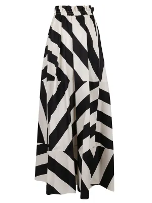 Tory Burch Flared Strapless Midi Dress