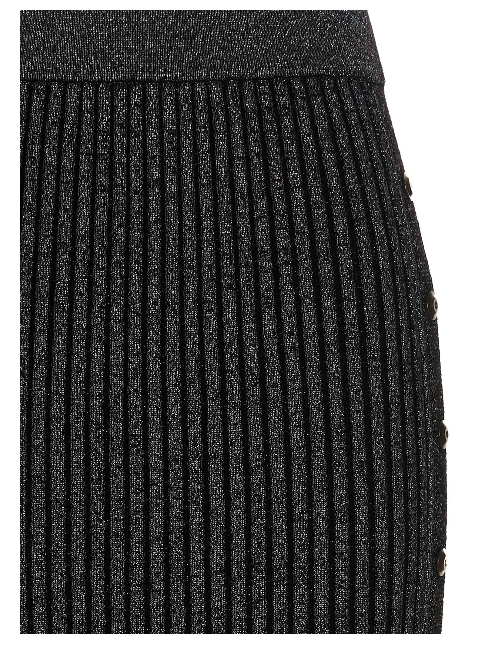 Tory Burch High Waist Ribbed Knitted Skirt