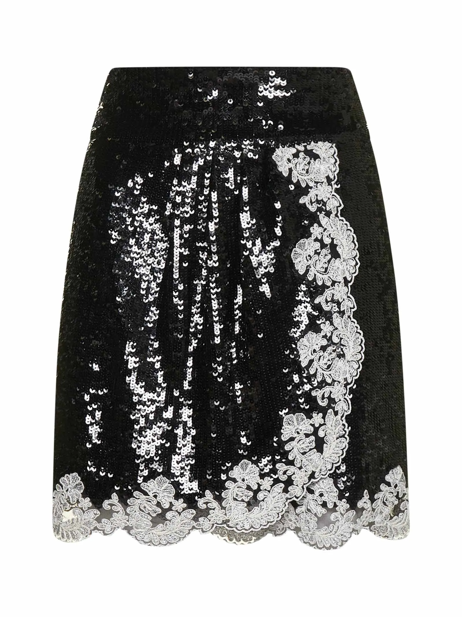 TWINSET Sequin Embellished Mini Skirt
