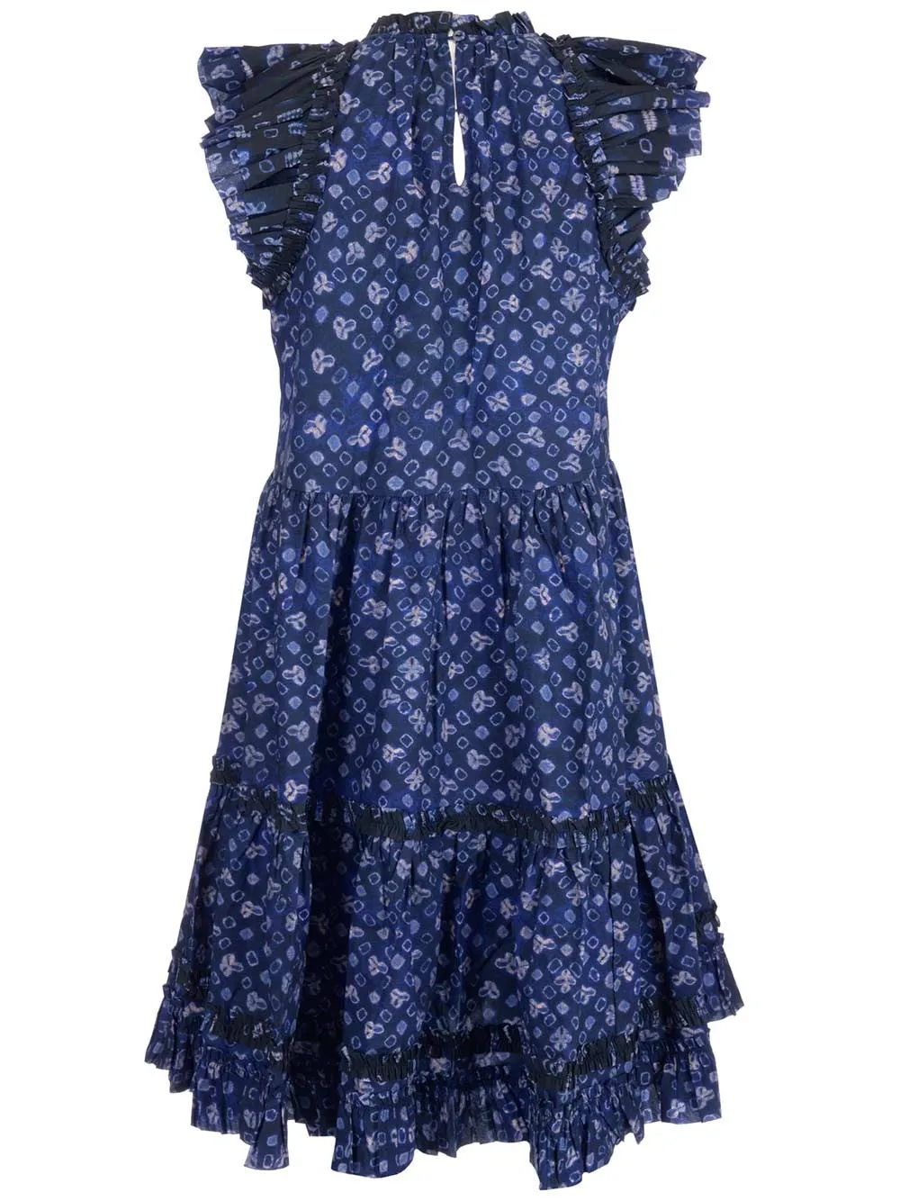 Ulla Johnson Joan Allover Graphic Printed Sleeveless Dress