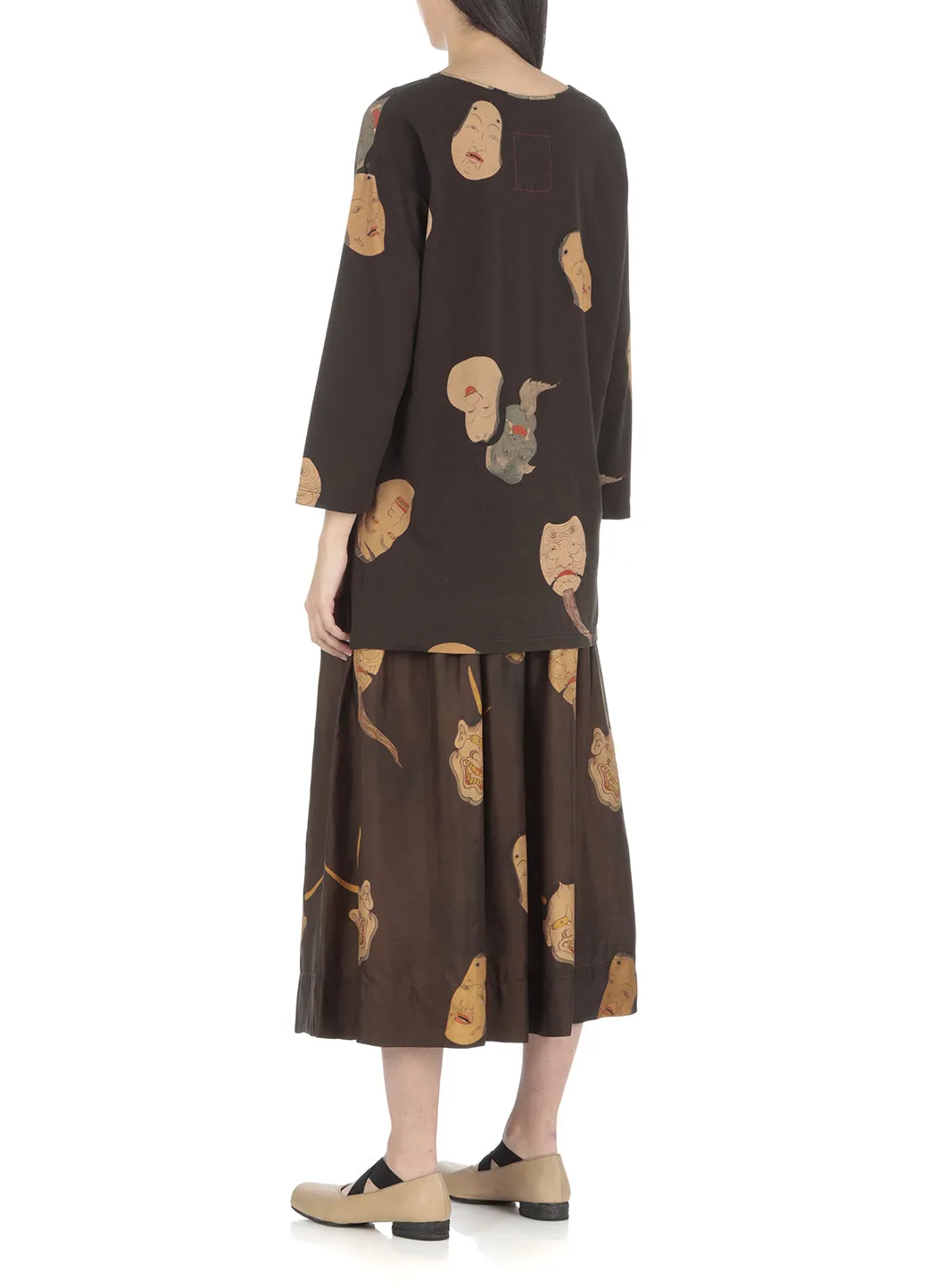 Uma Wang All-Over Printed Crewneck T-Shirt