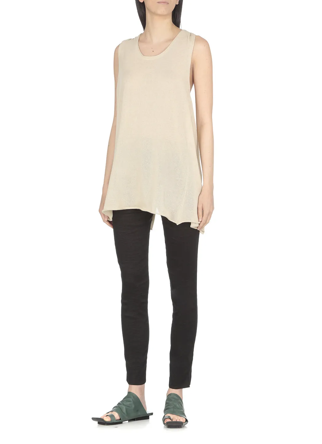 Uma Wang Sleeveless V-Back Top