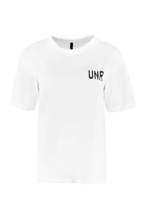 Unravel Project Logo Print Crewneck T-Shirt