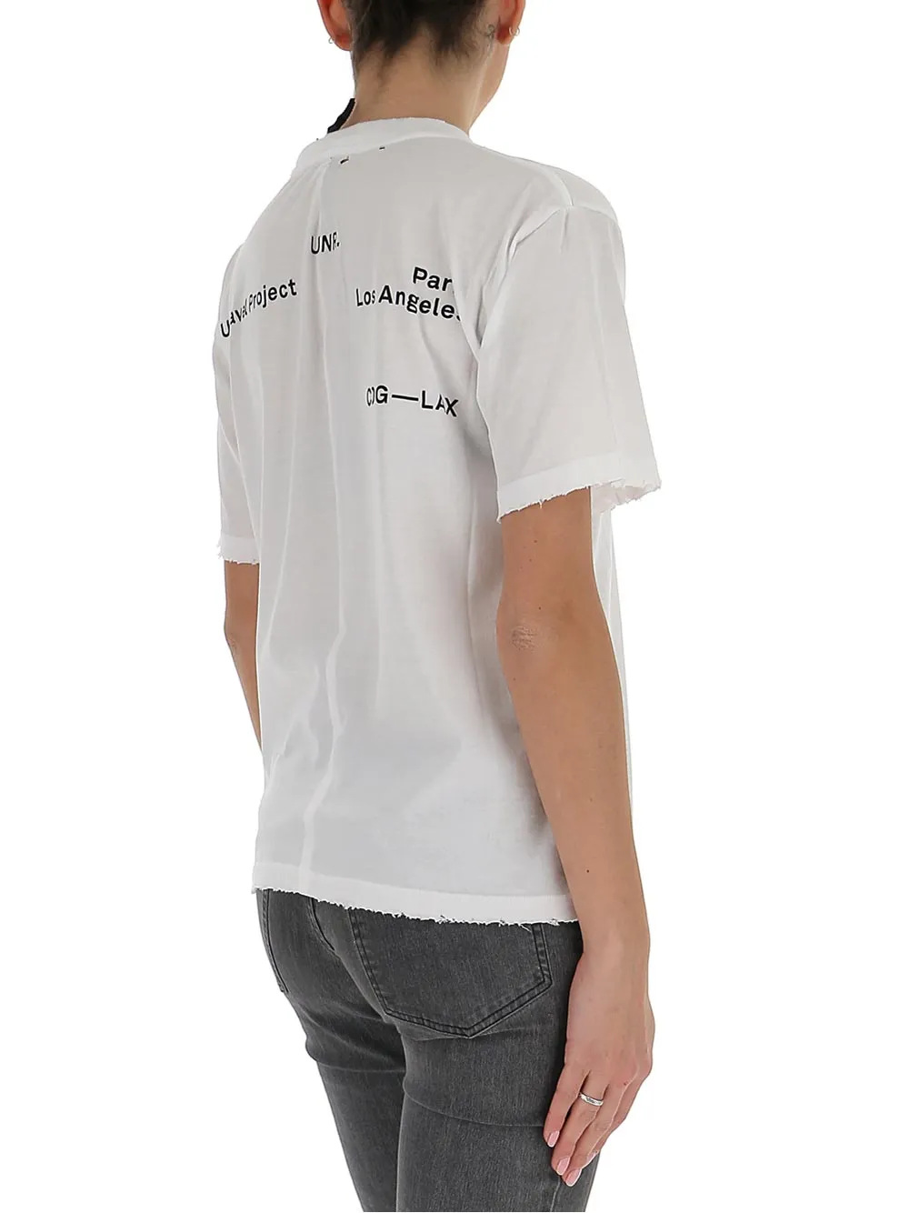 Unravel Project Logo Print Crewneck T-Shirt