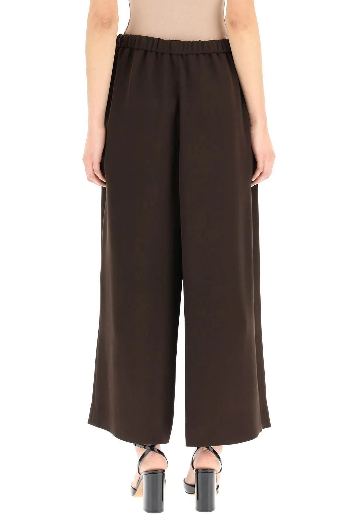 Valentino Drawstring Wide Leg Trousers