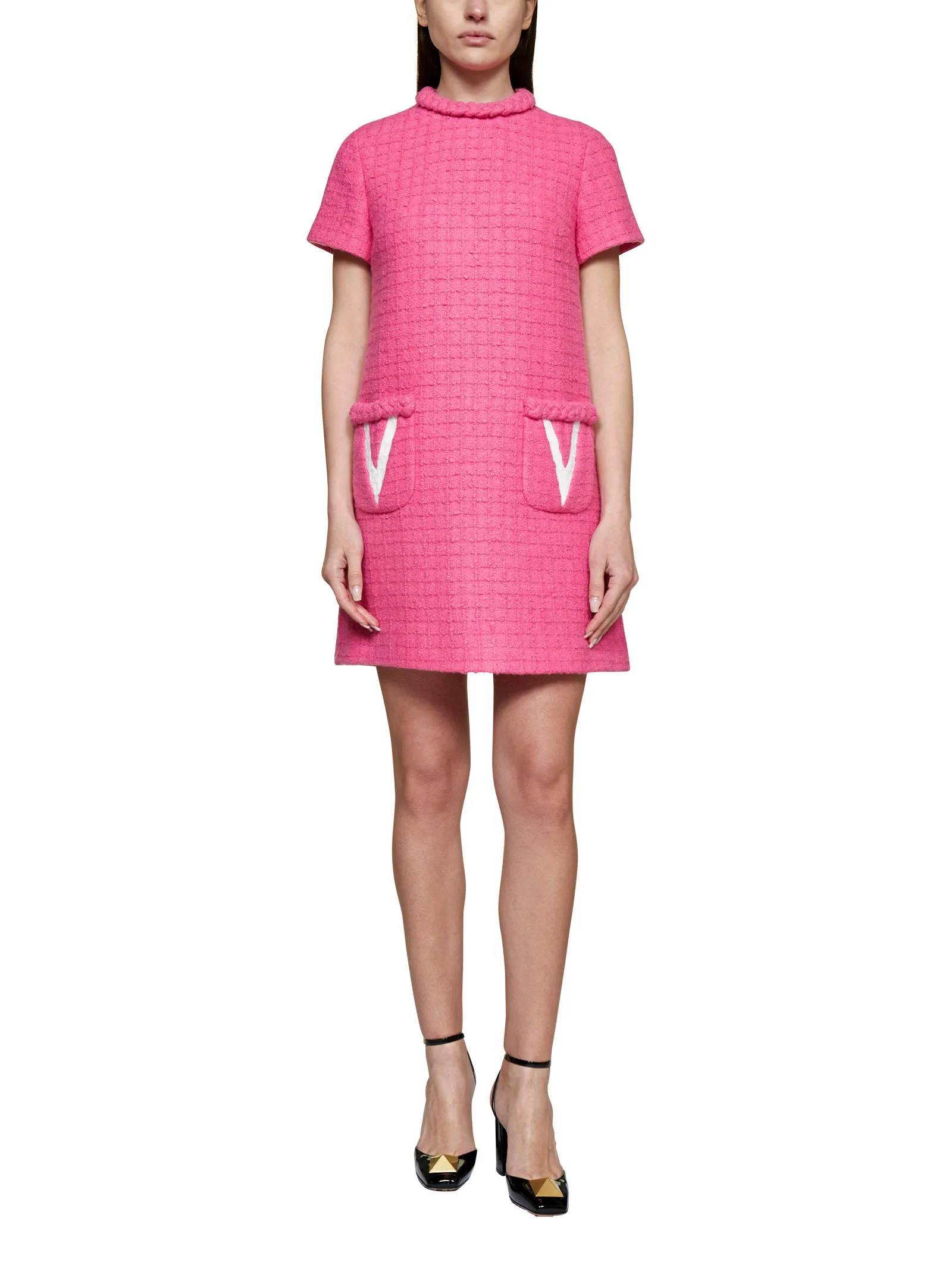 Valentino Tweed Mini Dress