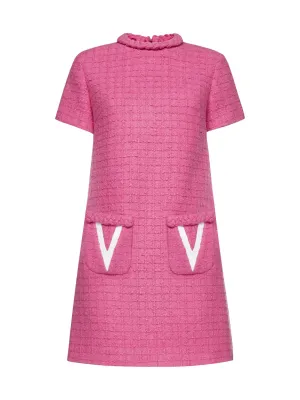 Valentino Tweed Mini Dress