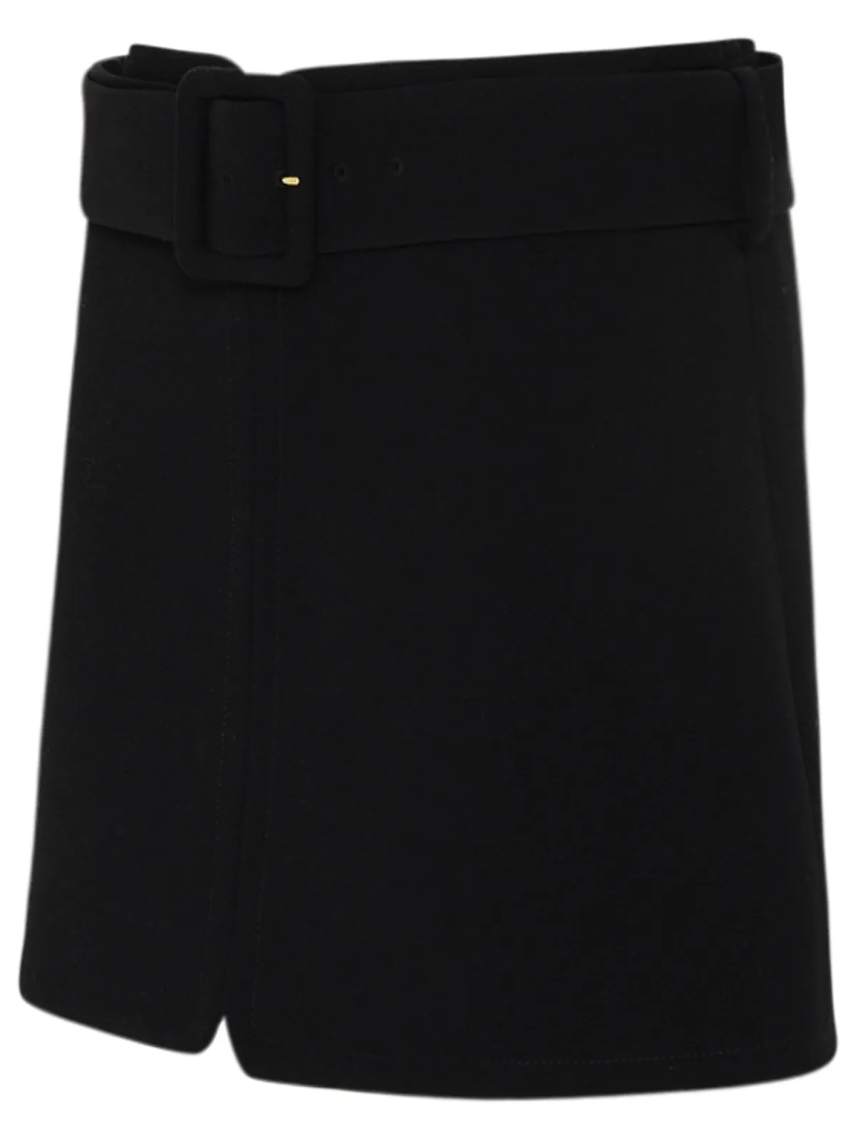 Versace Belted High-Rise Mini Skirt