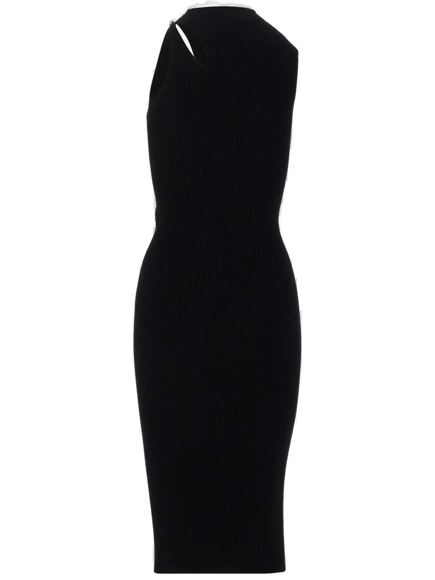 Versace Medusa Head Motif Cut-Out Dress