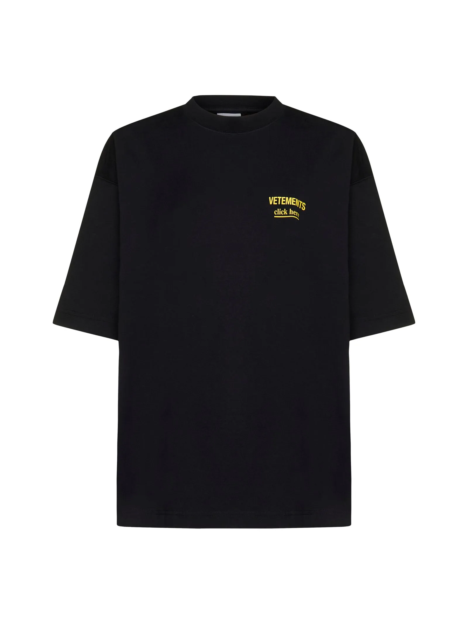 Vetements Logo Printed Crewneck T-Shirt