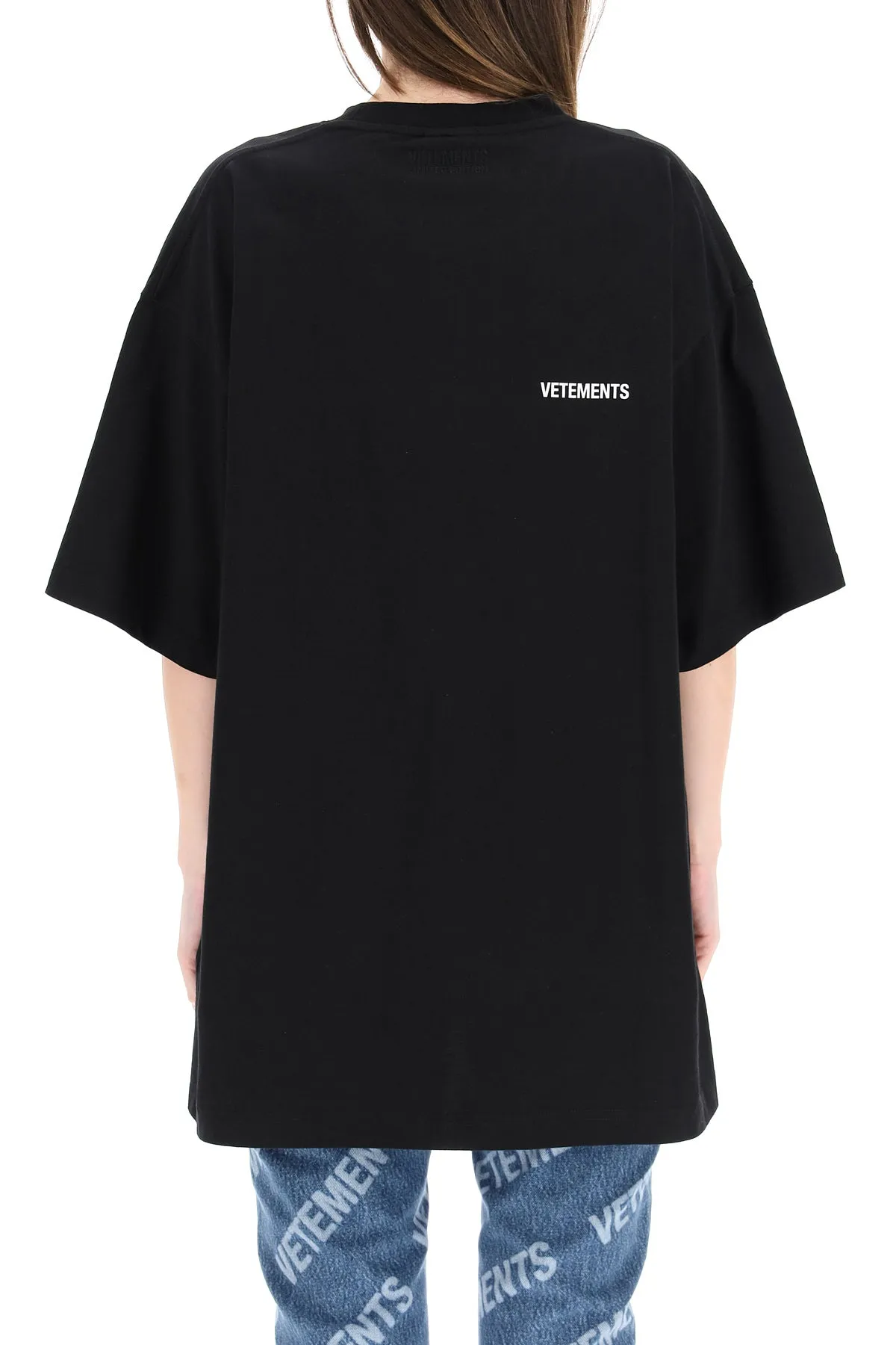 Vetements No Mainstream Printed Crewneck T-Shirt